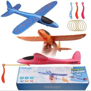 Satkago 2nd Generation Model Airplane Kits, 3Pcs